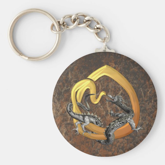 Llavero Dragonlore Inicial O (Frente)