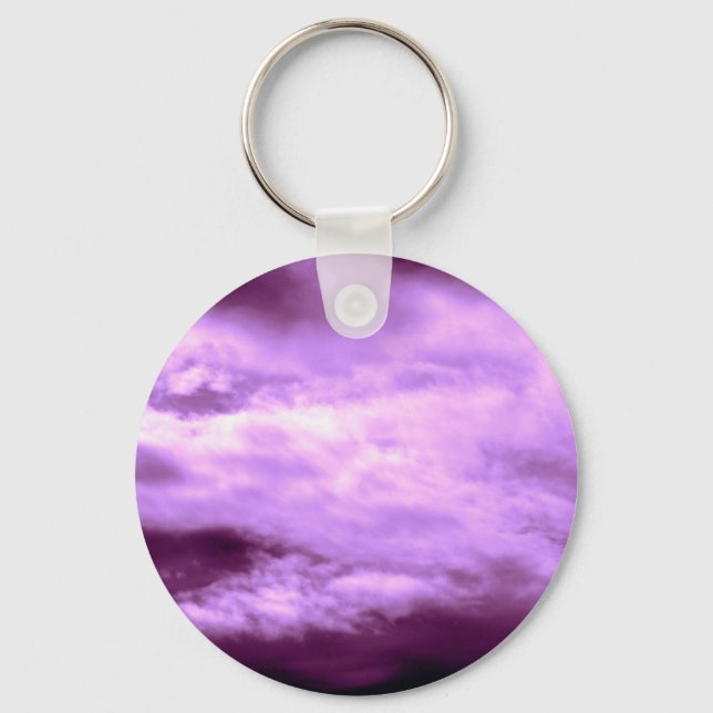 Llavero Dramático cielo púrpura (Anverso)