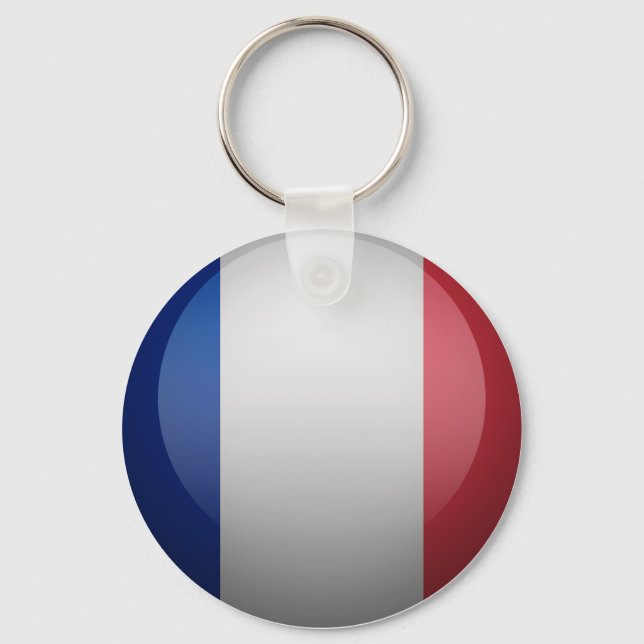 Llavero Drapeau de la France (Anverso)