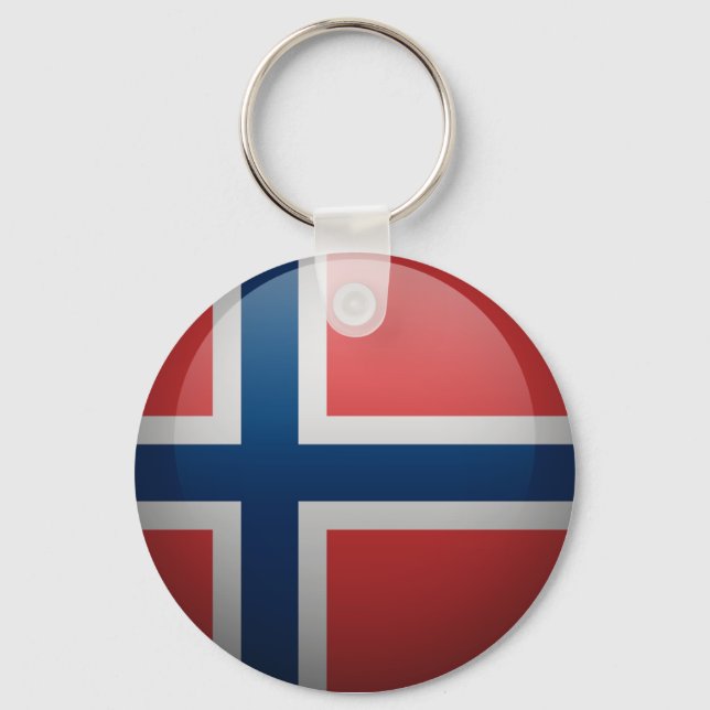 Llavero Drapeau de la Norvège (Anverso)