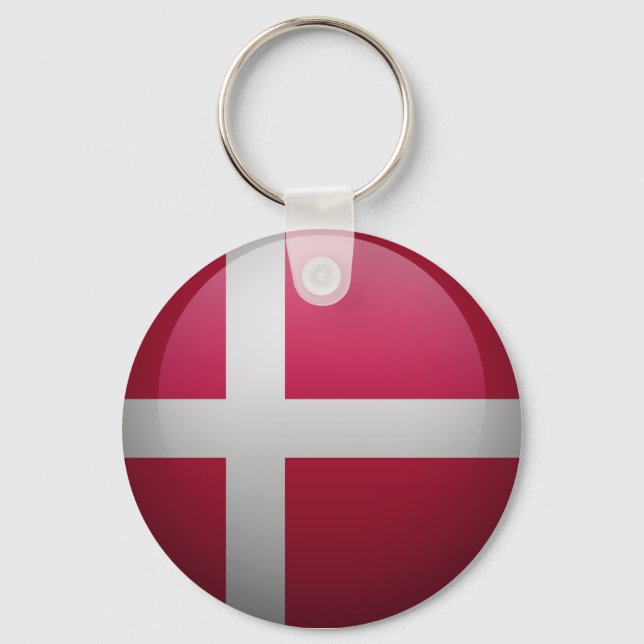 Llavero Drapeau du Danemark (Anverso)