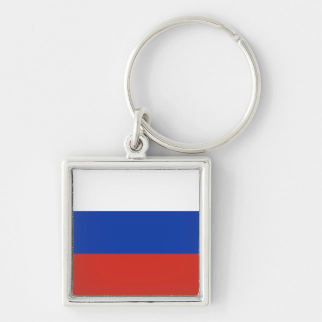Llavero Drapeau Russie tricolore (Frente)