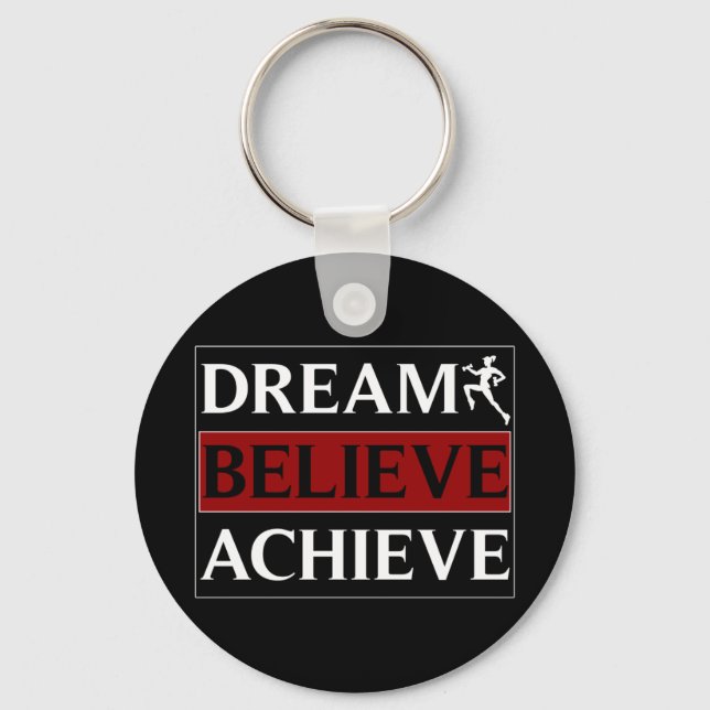 Llavero Dream Believe Achieve Keychain (Anverso)