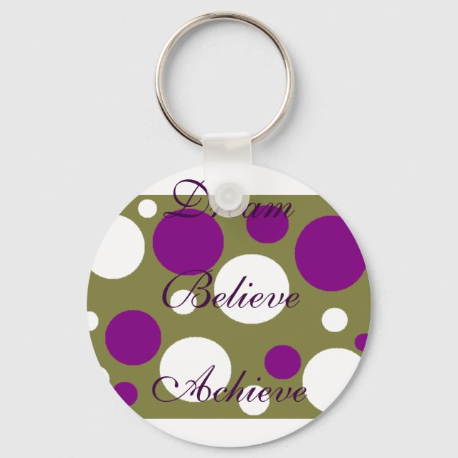 Llavero Dream Believe Achieve Keychain (Anverso)