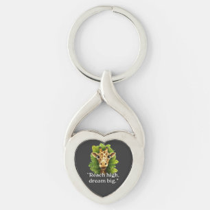 Llavero "Dream Big - Giraffe Keychain"