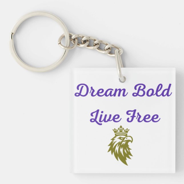 Llavero Dream Bold Keychain (Frente)