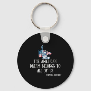 Llavero Dream Madam Vp Harris Cita Inauguración de Biden 2