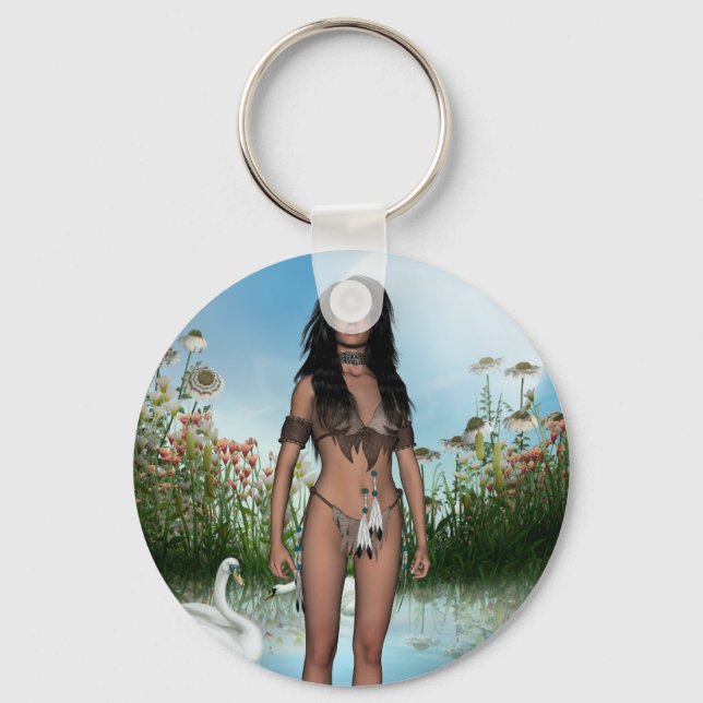 Llavero Dream Walker Indian Keychain (Anverso)