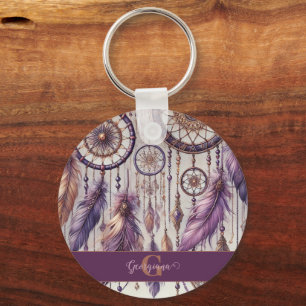 Llavero Dreamcatchers Purple & Gold