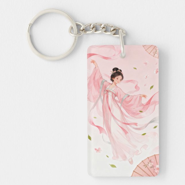 Llavero Dreamy Hanfu Girl Keychain (Frente)