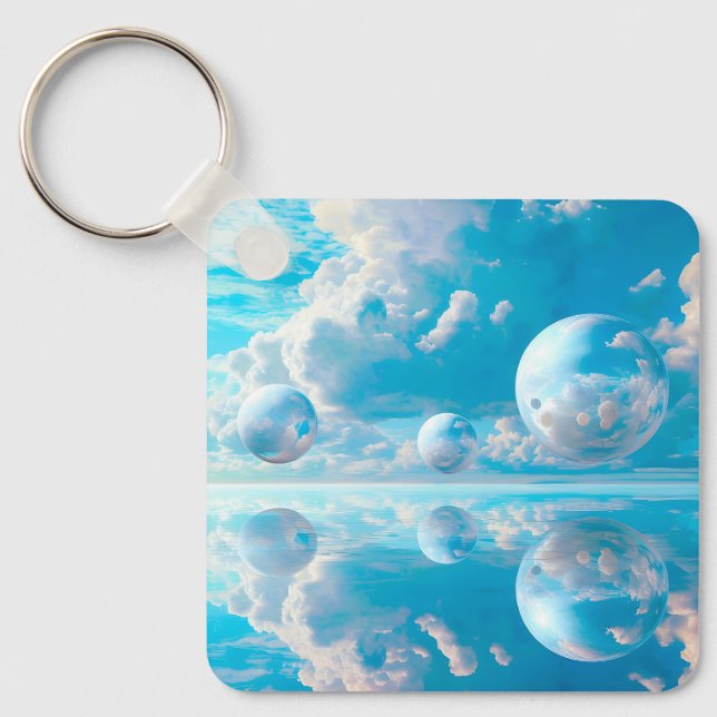 Llavero Dreamy Sky Surreal Nature Landscape (Anverso)