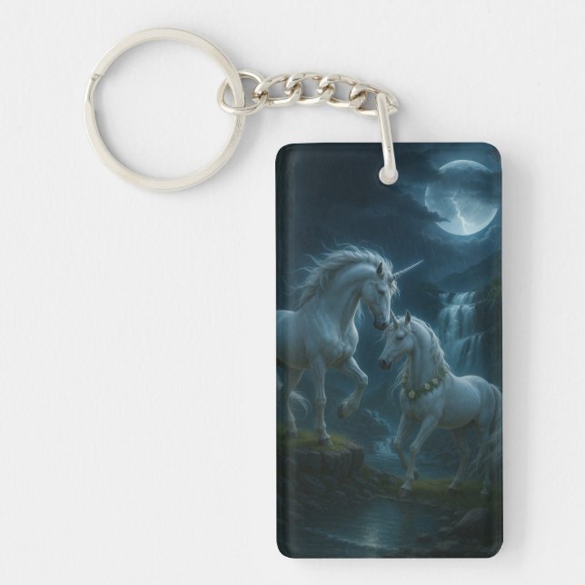 Llavero Dreamy Unicorn Acrylic Keychain (Frente)