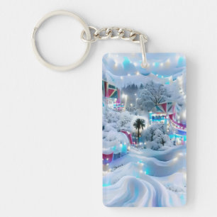 Llavero Dreamy Winter Wonderland Lights