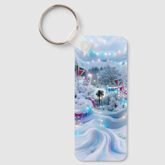 Llavero Dreamy Winter Wonderland Lights (Anverso)