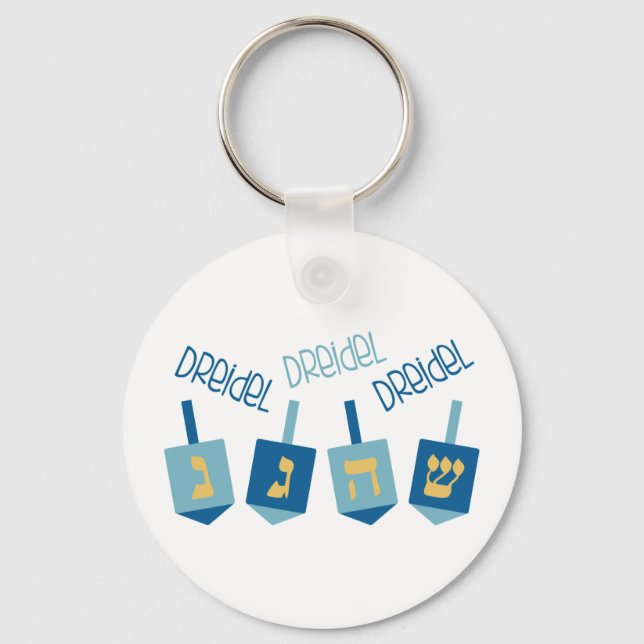 Llavero Dreidel (Anverso)