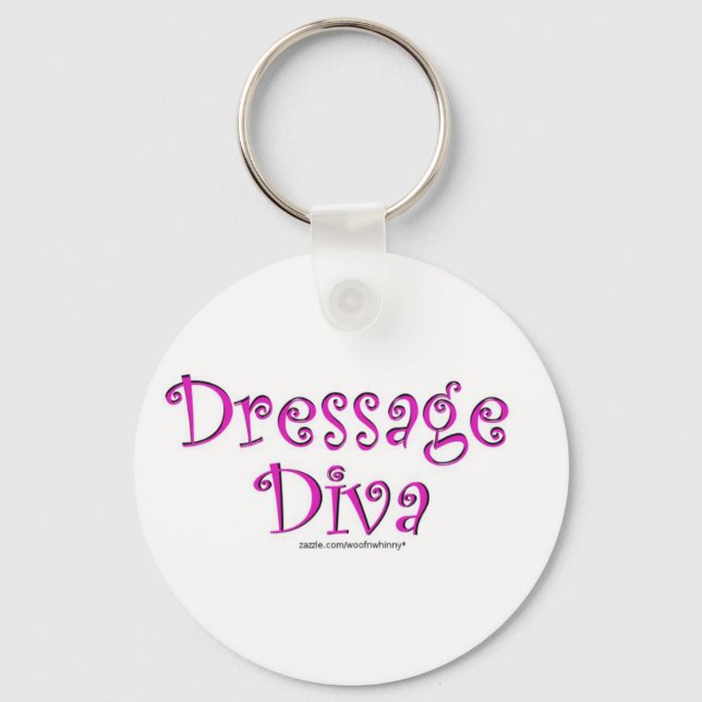 Llavero Dressage Diva (Anverso)