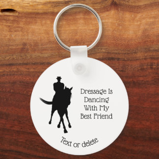 Llavero Dressage es el baile del mejor amigo