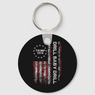 Llavero Drill Baby Drill Trump 2024 Presidente Rep