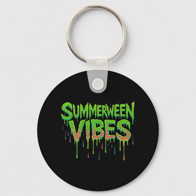 Llavero Drip Summerween Vibes Spooky Fun Classic (Anverso)