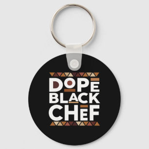 Llavero Drogas Chef Negro Historia Negra Melanina Chef Neg