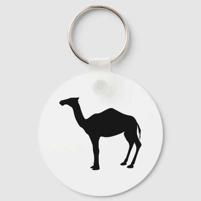 Llavero Dromedary Silhouette (Anverso)