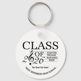 Llavero DRUMLINE Clase de Keychain de banda de marcha 2026