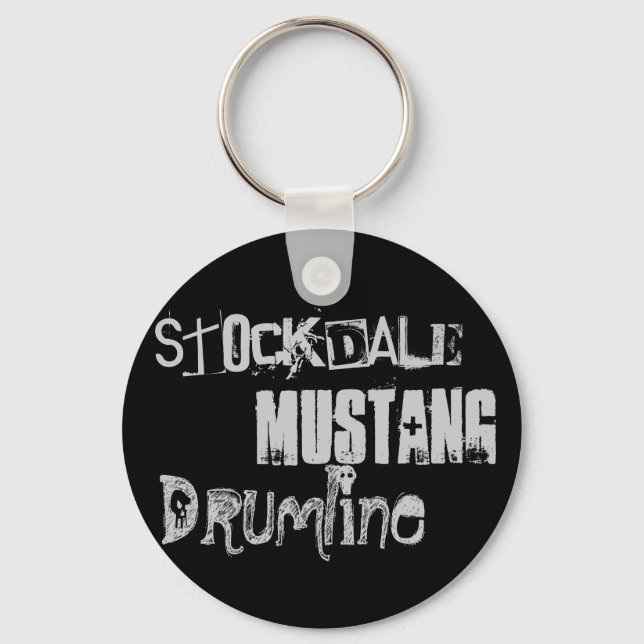 Llavero Drumline, Mustang, Stockdale Keychain (Anverso)