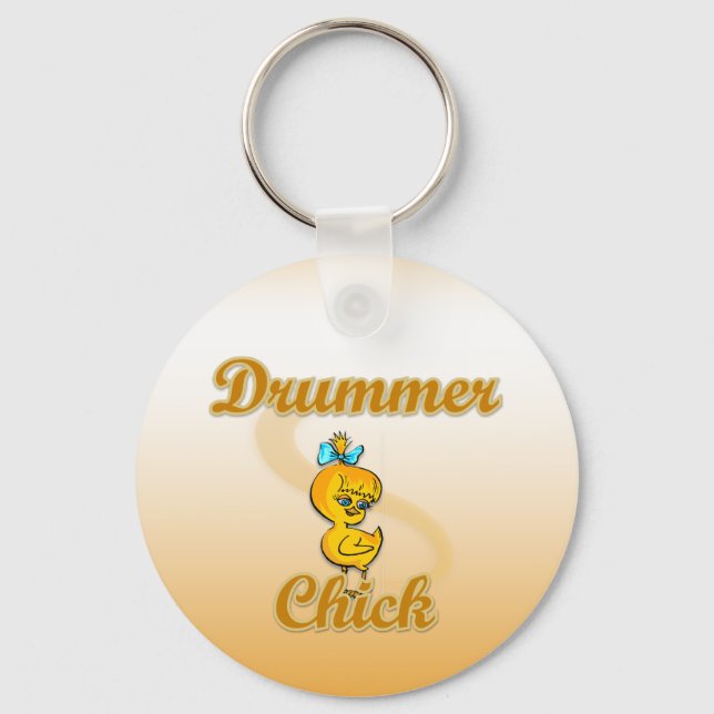 Llavero Drummer Chick (Anverso)
