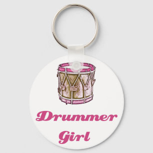Llavero Drummer Girl