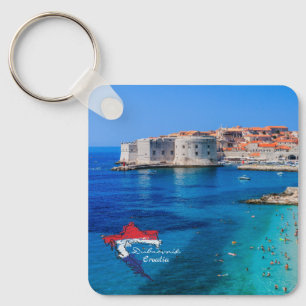 Llavero Dubrovnik   Croacia   Hrvatska   Mar Adriático