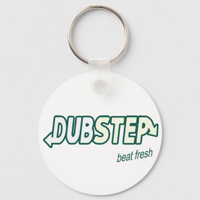Llavero DUBSTEP beat fresco (Anverso)