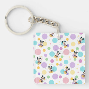 Llavero Ducha de Bebé de Mickey Mouse de Lunares