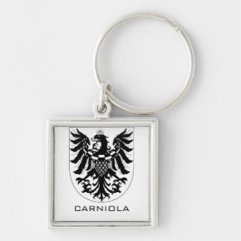 Llavero Duchy of Carniola Monochrome Heraldic Art 