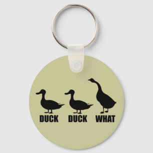 Llavero Duck Duck What Goose