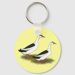 Llavero Ducks: Black Magpies