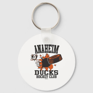 Llavero Ducks de Anaheim Disco de Hockey Explosion Oficial