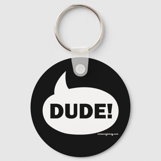 Llavero DUDE 1b (Anverso)