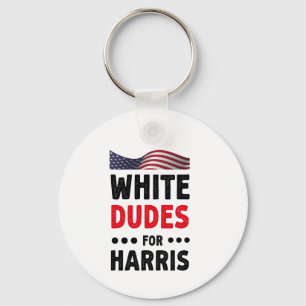 Llavero Dudes Blancas Por Regalo De Elecciones Kamala Harr