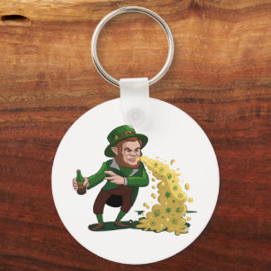 Llavero Duelo divertido de galletas de la suerte de duende