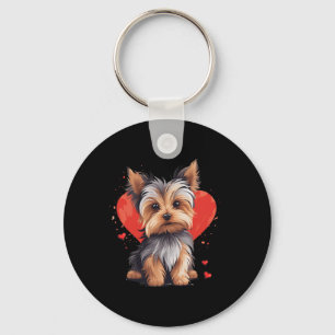 Llavero Dueña de Yorkie Mamá Papá Amante del perro Terrier