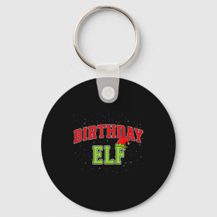 Llavero Duende de cumpleaños Navidad Familia Combinación G