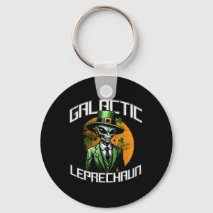 Llavero Duende Galáctico Día de San Patricio Aventura Alie