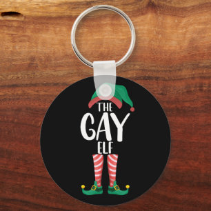 Llavero Duende Gay LGTBQ Fiesta de Navidad Familiar