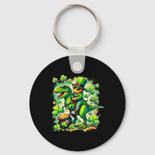 Llavero Duende montando T Rex Dinosaurio St Pat Trex Patri