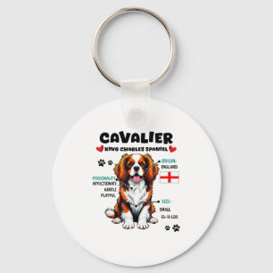 Llavero Dueño de Cavalier King Charles Spaniel Amor Divert