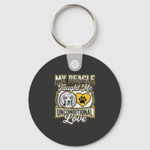 Llavero Dueño de perro Beagle amor incondicional