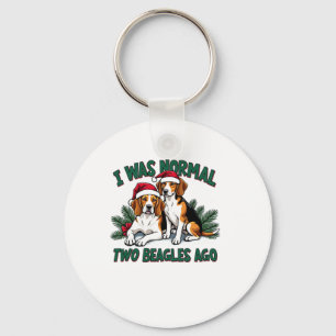 Llavero Dueño de perro de Beagle Navidades Navidad Navidad
