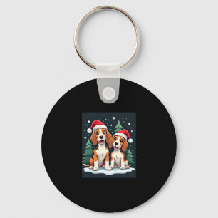 Llavero Dueño de perro de Beagle Navidades Navidad Navidad