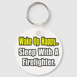 Llavero Duerme con un bombero