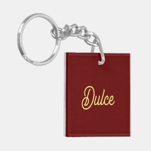Llavero Dulce Acrylic Keychain
